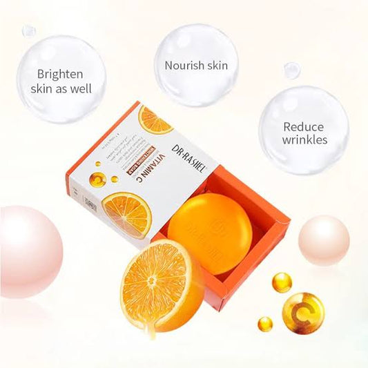 Dr.Rashel Vitamin C Brightening & Anti Aging Whitening Soap