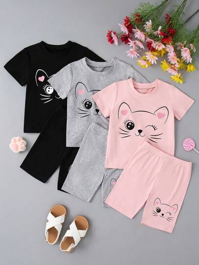 Girls Cotton Co-ord 2PC Set