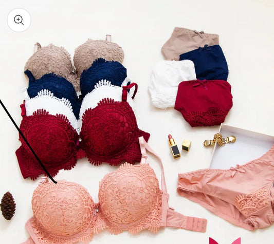Bridal Lingerie Bra Panty Set - Basic